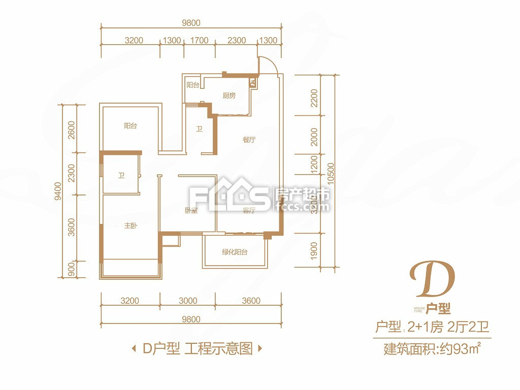 首付紧张怎么买房?首付二十万出头的龙光玖誉府93㎡户型推荐