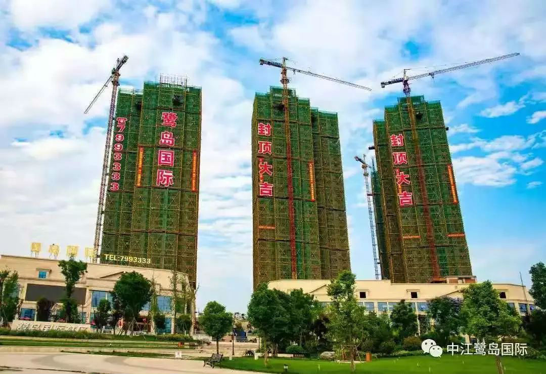 中江鹭岛国际工程进度|金秋十月"新"的感受"心"的归属