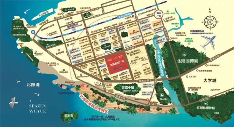 广西北海市人口_广西北海市地图