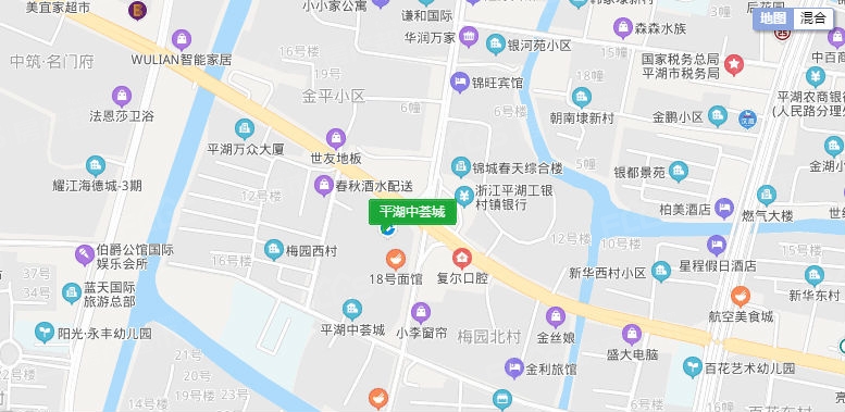 平湖中荟城地址在哪里平湖中荟城佳美雅苑小区介绍