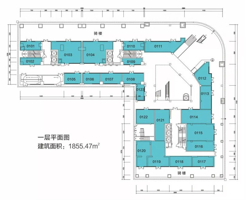 汇联·海湾明珠商业广场平面图