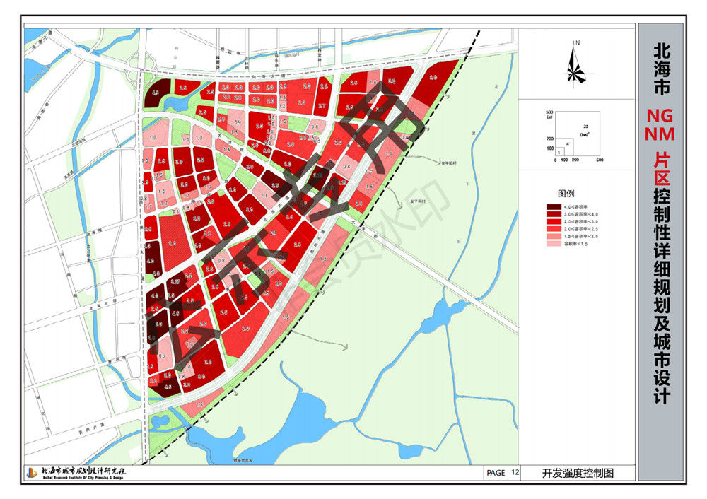 北海市高德東ngnm片區控制性詳細規劃及城市設計規劃公示