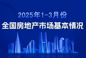 2025年1—3月份全国房地产市场基本情况