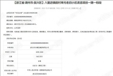 湖州五个老旧小区改造中标结果发布,涉及这些小区的配图